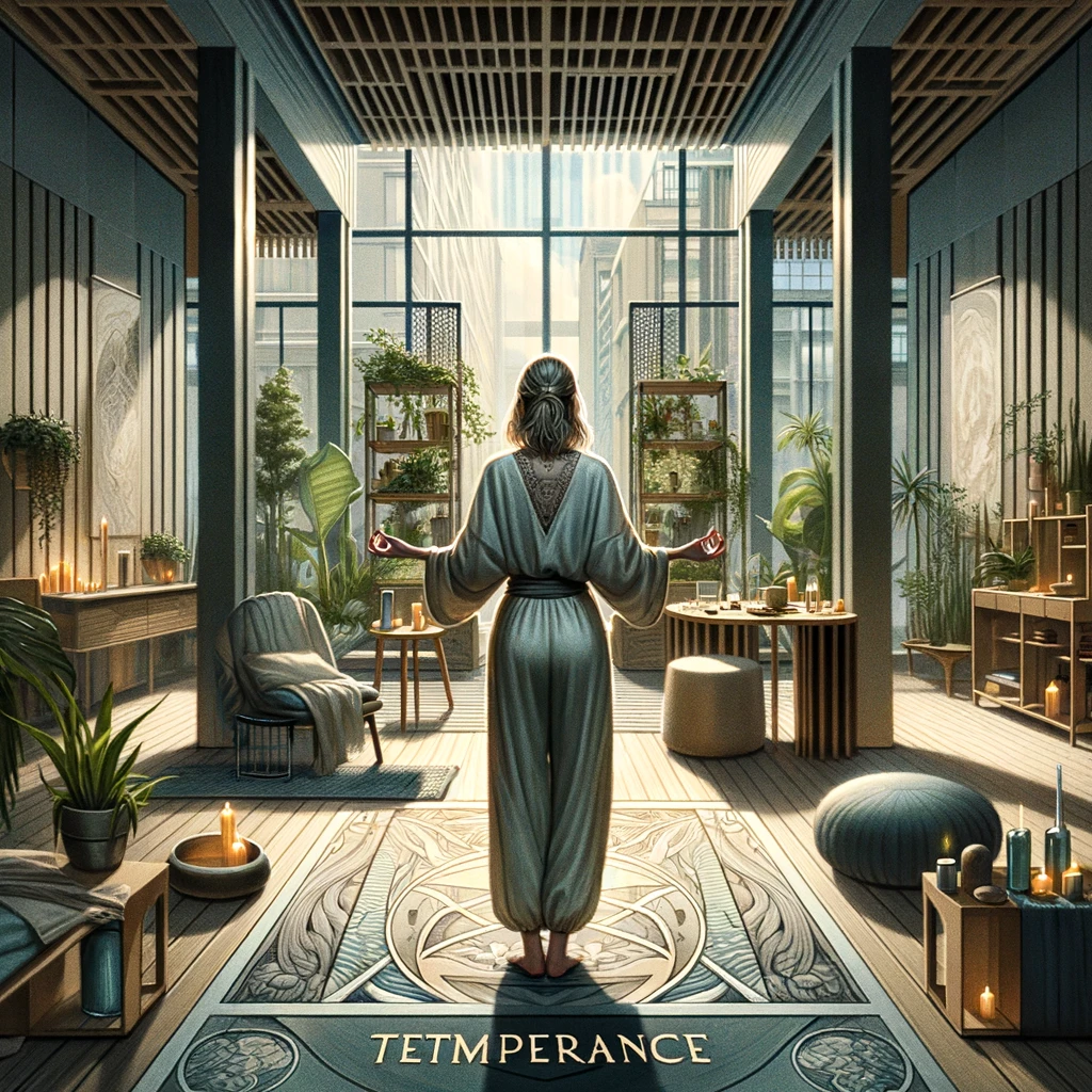 The Temperance Tarot Modern Archetype